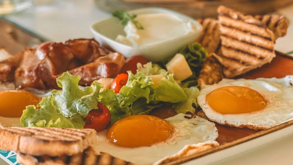 Breakfast in Kotor