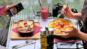 vegetarian food at one of the best restaurants in kotor vegetarian food at one of the best restaurants in kotor